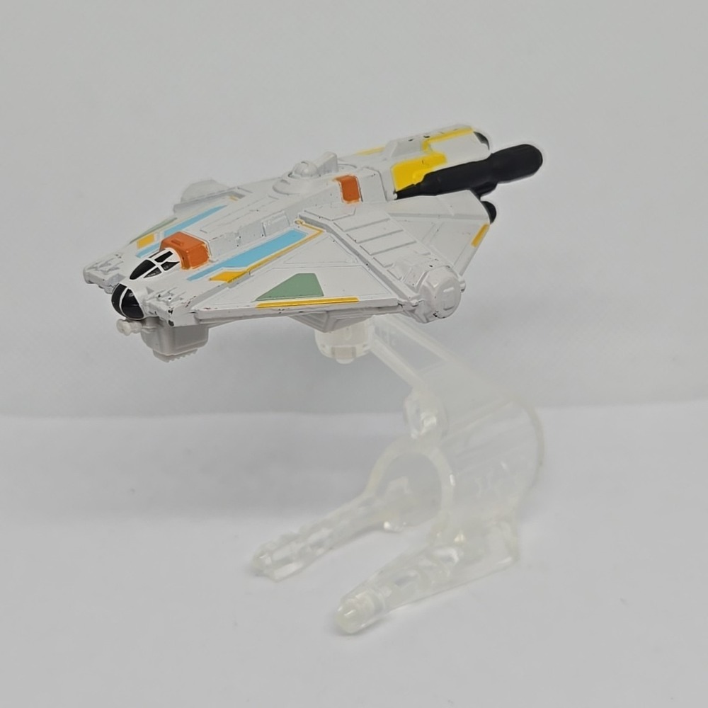 Mattel Hot Wheels Star Wars Starships Ghost Starfighter Loose with Stand